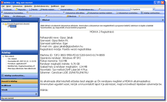 A program