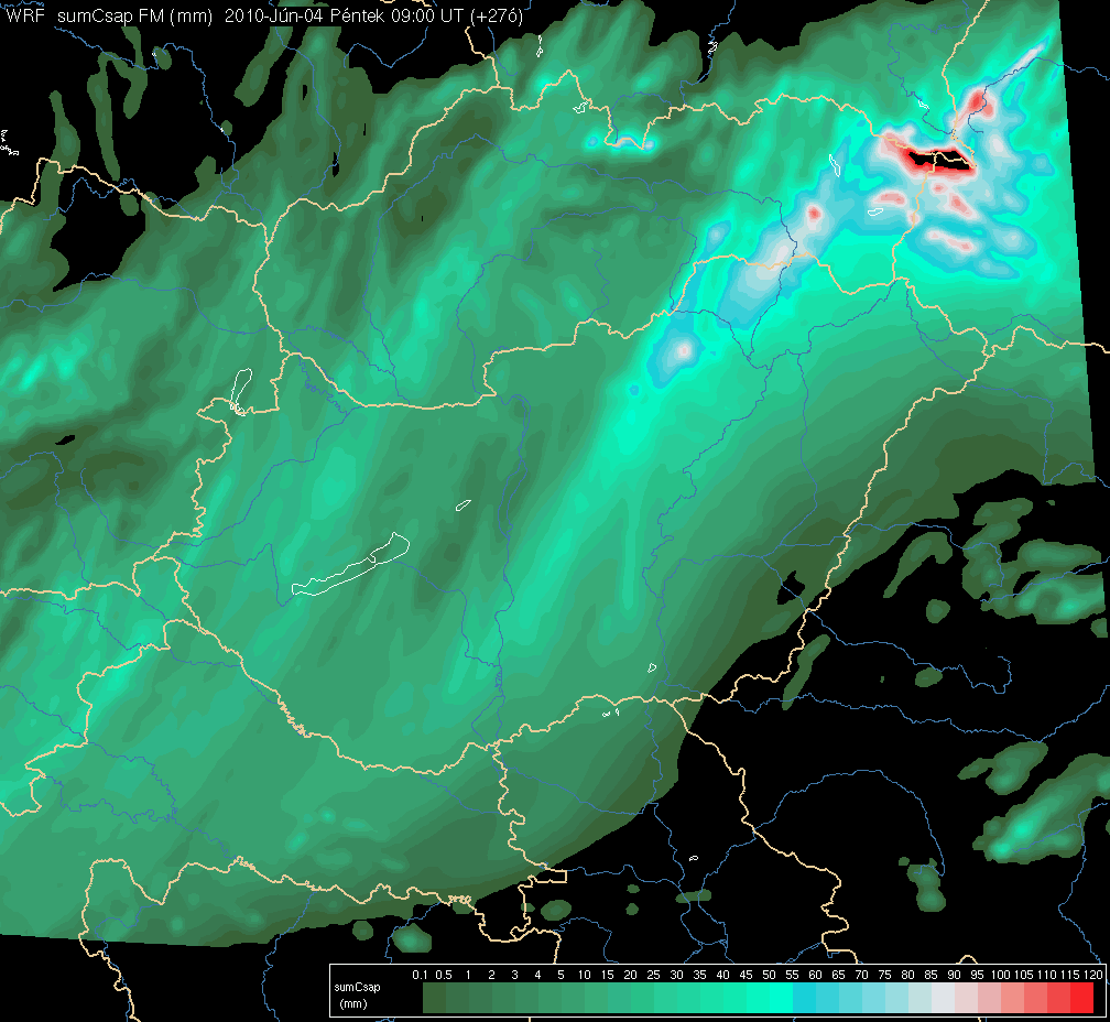 WRF modell (az angol Weather Research and Forecasting mozaik szóból) nem