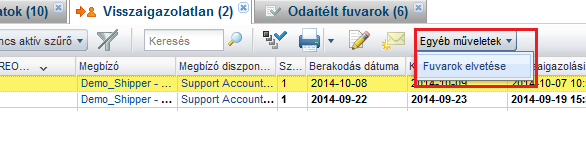 2. No-touch order fuvartípus A TRANSPOREON-on keresztül az Ön Megbízója közvetlenül is fel tudja kérni Önt egy fuvar elvégzésére.