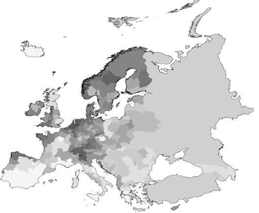 (2008): Spatial distribution of grassland productivity and land use in Europe.