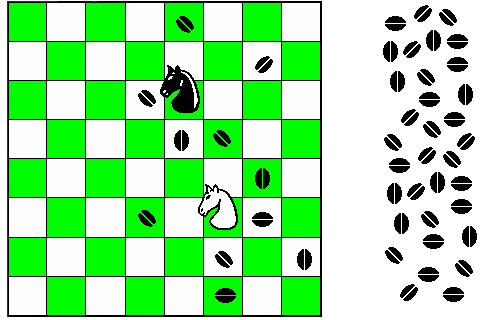 JOUST (8 x 8-as tábla két paci és pl.