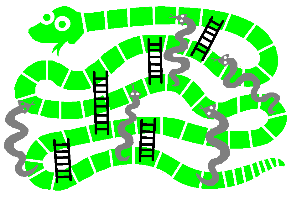 Kígyók és létrák (dobókockával) A kicsik (iskolás kor előttiek) célba-érős dobókockása, ezért a sokféle tábla-kínálatból a legkisebbek közül javasolt választani és megegyezés szerint kipróbálni rajta