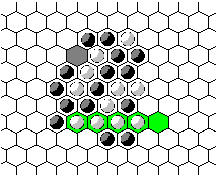 ANDANTINÓ (kb.15x15-ös méhsejt-elrendezésű táblán, ötös vonal, vagy körbezár ) Váltakozva, egyenként lerakosgatós.