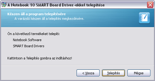 6.) Válassza ki a telepíteni kívánt képtár-gyűjteményeket.