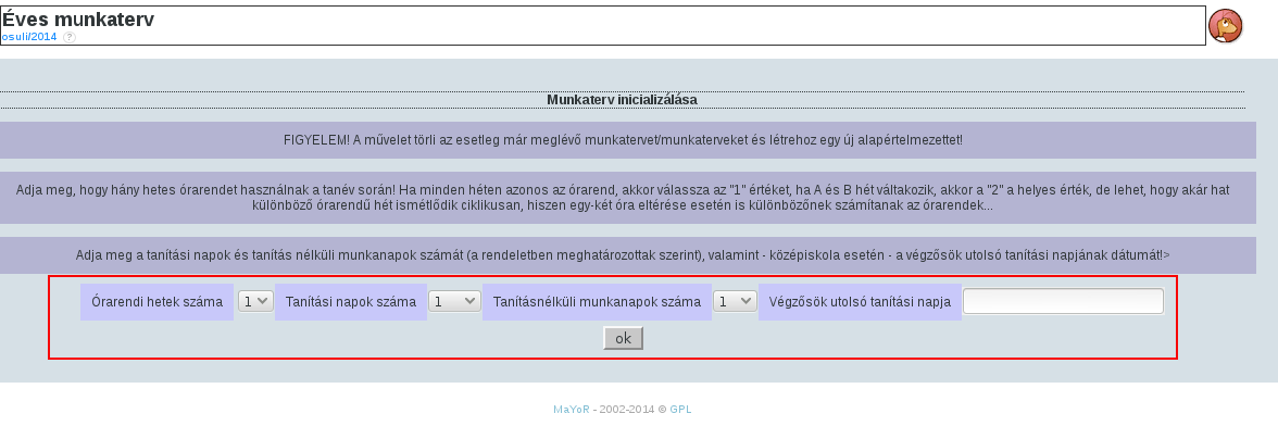XII.8. Diákok felvétele Egy diákot felvenni az Intézmény adatok/diákok menüpont alatt vehetünk fel, a megjelenő űrlapon.