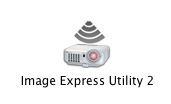 8. Felhasználói támogató programok 3 Kattintson duplán az Image Express Utility 2 mappában található Image Express Utility 2 ikonra.