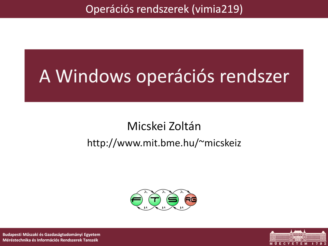 Utolsó módosítás: 2011. 02. 15. Az előadás magáncélra szabadon felhasználható.