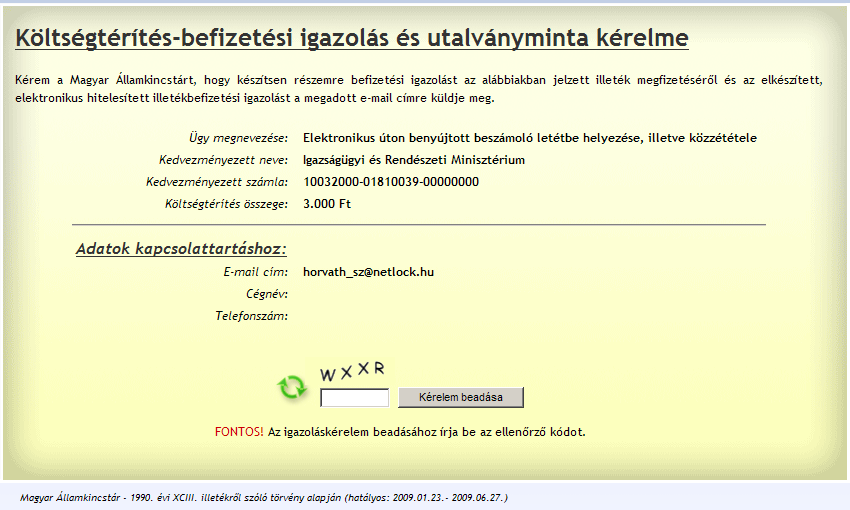 6. Előkészítő lépések A beszámoló beküldéséhez szükséges, hogy megtörténjen néhány előkészítő lépés. 6.1.