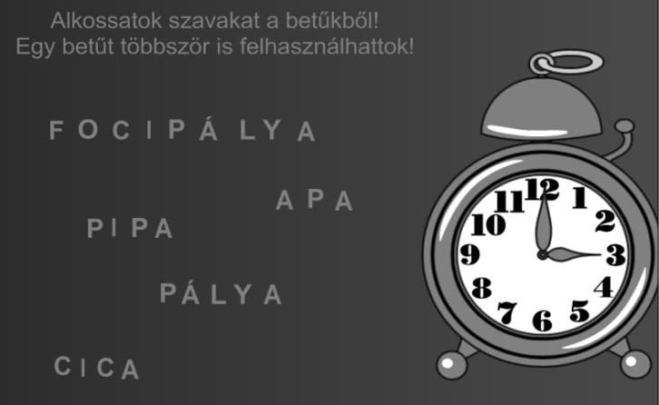 2. kép: Az matematika órára készült motivációs feladat.