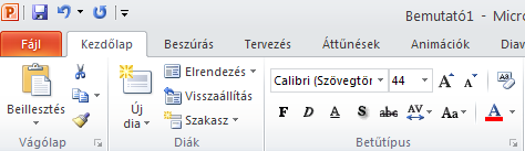 A háttér beállításánál ügyeljünk arra, hogy olyan hátteret állítsunk be, amihez tudunk majd megfelelő betűszínt is párosítani.