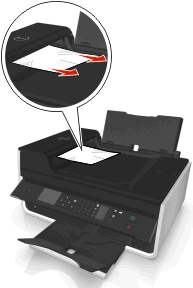 Hibaelhárítás 141 3 Csukja be az automatikus lapadagoló fedelét. 4 A nyomtató típusától függően érintse meg az OK gombot, vagy nyomja meg a gombot.