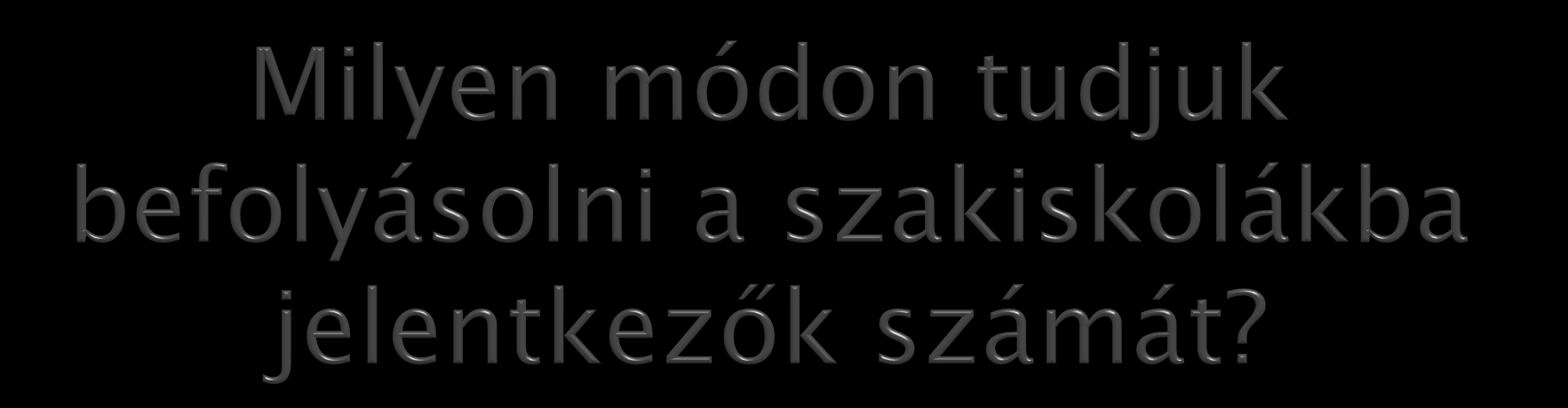 Hagyományos módszerek: nyitott kapuk napja road