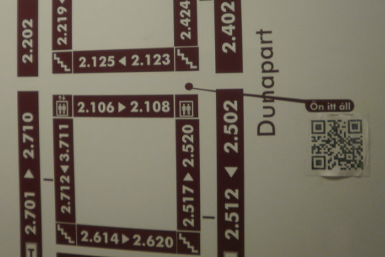 QR ELIGAZÍTÓ (ITT VAGY FELIRAT TALÁLHATÓ RAJTA) Egy olyan információs rendszer, mely egyegy épületen belüli tájékozódást segíti.