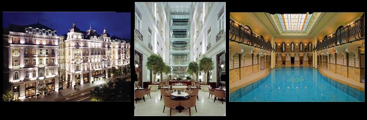 - 29 - Referencia: Corinthia Grand Hotel Royal, Budapest (H) A szálloda Budapest Belvárosában a legmagasabb színvonalú szolgáltatásokat kínálja 414 luxuskivitelezésű szobájával és az ötcsillagos