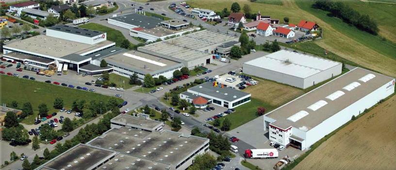 - 3 - A cégcsoport székhelye: Künzelsau (D) 1981-től, az alapítás évétől a Rosenberg Ventilatoren GmbH a