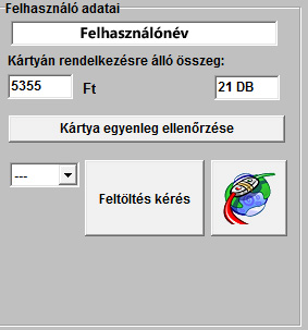 A jegyzőkönyvek kitöltése lehetséges az azonosító kártyára töltött egyenleg nélkül, az elkészült jegyzőkönyvek kinyomtatása azonban csak feltöltött egyenleggel lehetséges.