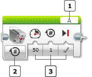 Ha az EV3-téglát a számítógéphez csatlakoztatjuk (USB, Bluetooth vagy Wi-Fi), és futtatjuk a programot, az aktívan futó blokk valamely drótja fölé húzva az egeret, egy ablakban megjelenik a dróton