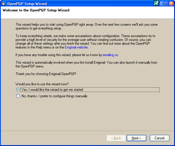 Windows - Thunderbird Le kell tölteni az Enigmailt a http://enigmail.mozdev.org/download/index.php.html oldalról.
