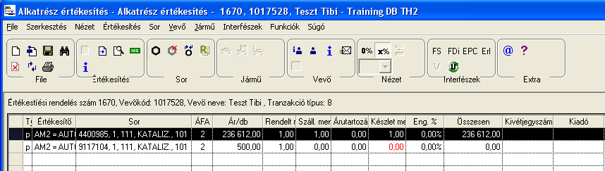 134234: Betétdíjas cikk-ellenőrzés -