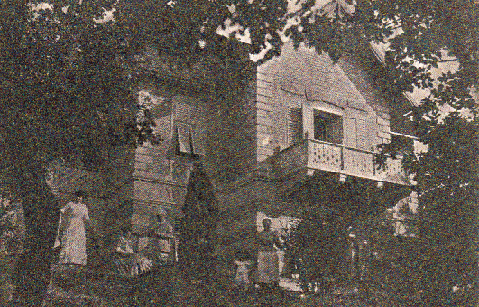 Folly József fõorvos villája, aki 1910-ben adta el 14 500 koronáért Kriegler Miksa és felesége Nagy Ida budapesti
