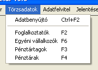 PSZÁF Elektronikus tagdíj-bevallás projekt Felhasználói kézikönyv 18/110 2.3.