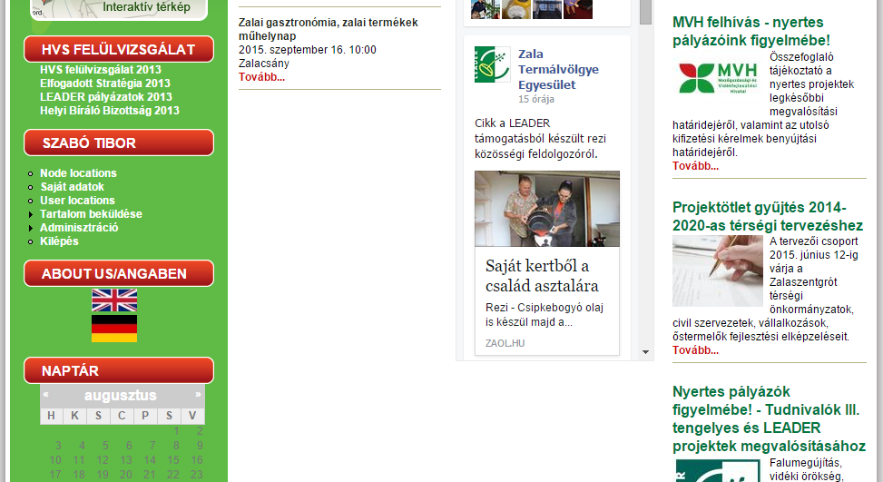 Aktuális információk itt: Zala Termálvölgye Egyesület