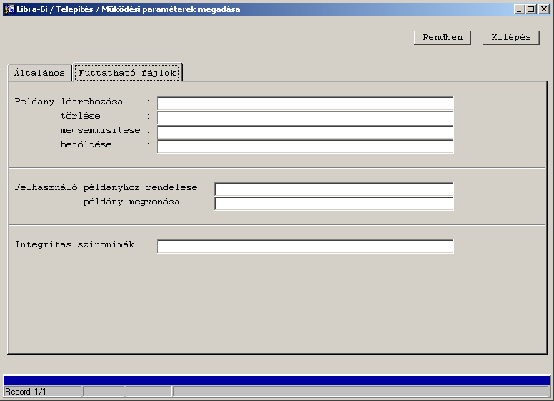 Unix és Oracle felhasználók azonosak: IGEN/NEM. Értelme csak Unix operációs rendszeren és abban az esetben van ha, az azonosításnál UNIX-ot állítottunk be.