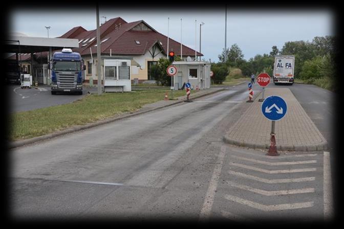 A Schengeni határ megszűnése után Meglévő határátkelőhelyeken: Akadálymentesítés (állami feladat); Ideiglenes ellenőrzéseknek (NAV, Rendőrség) megfelelő