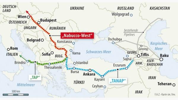 A Nabucco-West vesztésre áll Az évi 10 mrd m3-es azeri gázt a TAP-nak adják az azeriek M.o. valószínűleg elveszíti tranzit és gázközpont szerepét Gyengülnek M.o. alkupozíciói az orosz tárgyalásokon Mi állhat a döntés hátterében?