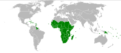 Melléklet Az ACP országok a világ térképén Forrás: http://hu.