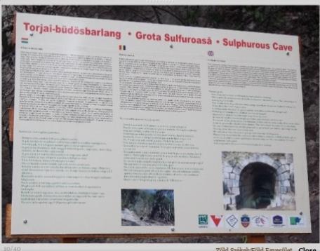 Kovászna megyei tanösvények Fotó: KSz Torjai-büdösbarlang, Büdös-hegy, Timsós-barlang Fotók: www.