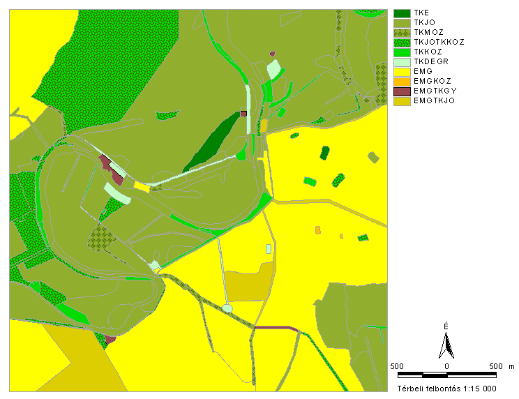 A TKJO minősítés és az élőhelyek vizes jellege közötti összefüggés vizsgálata azért fontos, mert a vízhatás által erősen befolyásolt élőhelyek sokkal érzékenyebbek a különböző természetes, vagy