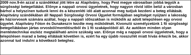 1. Szervezet azonosító adatai 1.1 Név 1.2 Székhely Irányítószám: 2 1 2 0 Település: Dunakeszi Közterület neve: Tóth Ilona Közterület jellege: utca Házszám: Lépcsőház: Emelet: Ajtó: 4 fsz 1. 1.3 Bejegyző határozat száma: 0 4.