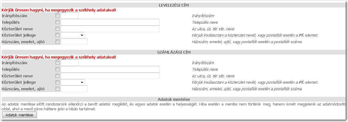 LOGIPEN - SOFTWARE & ART FELHASZNÁLÓI DOKUMENTÁCIÓ WEBCAFETERIA.HU A Nyilatkoztatás kezdő és záró dátuma segítségével a nyilatkozattétel egy adott időszakra korlátozható.