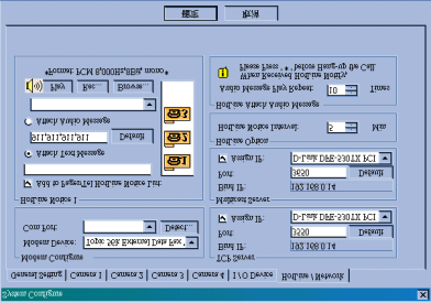 Telefon és hálozat beállítások {Hotline/Network} [Modem Configure] Modem beállítás A számítógépben lévő belső vagy a számítógéphez csatlakoztatott külső modem típusát és jellemzőit kell beállítani,