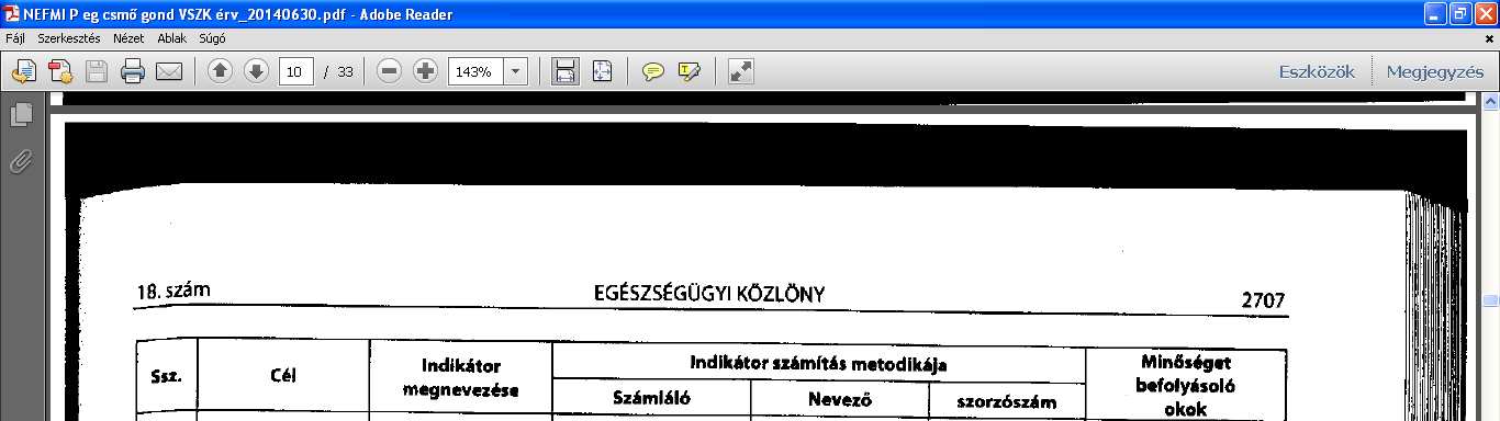 NEFMI szakmai protokollja a védőnői