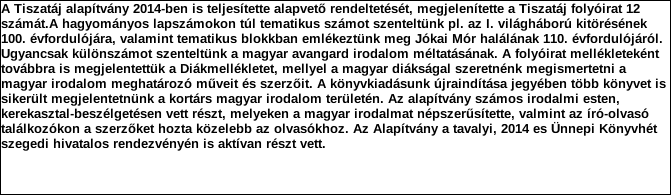 1. Szervezet azonosító adatai 1.1 Név 1.2 Székhely Irányítószám: 6 7 4 1 Település: Szeged Közterület neve: Rákóczi Közterület jellege: tér Házszám: Lépcsőház: Emelet: Ajtó: 1. 1.3 Bejegyző határozat száma: 0 6.