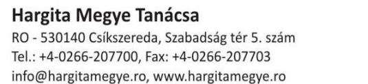 Raport de activitate 2014/ Beszámoló 2014 Direcția