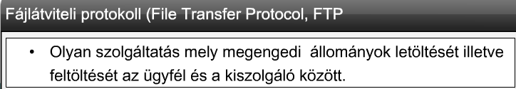 6. Hálózati szolgáltatások CCNA Discovery 4.0 6.1.