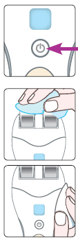 A HYDRA MASQUE TISZTÍTÁSA 1. Kapcsolja ki a készüléket 2. A készüléket és a kezelő görgőket nedves ruhával törölje tisztára. NE használjon a készülék tisztítására oldó- és tisztítószereket! 3.
