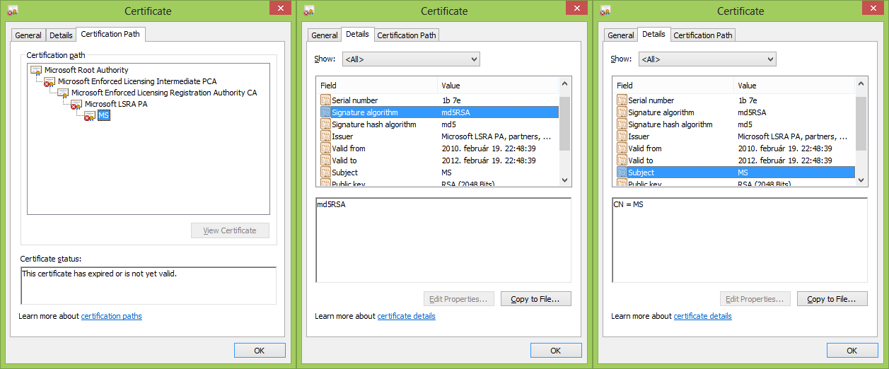 Ethical hacking MD5