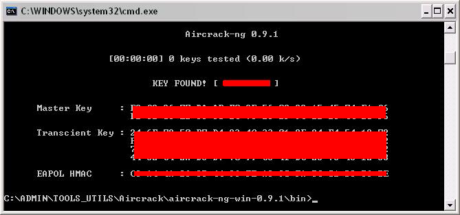 Ethical hacking Jelszavak törése WPA2-kulcs