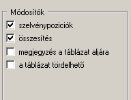 Táblázat objektum Táblázat módosítása Táblázat alakjának, megjelenésének módosítására két mód létezik. Egyik mód a cellaméretek módosítására a kijelölt táblázat fogópontjainak mozgatásával.
