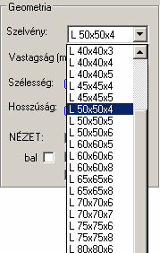 Szelvény rajz elkészítése Szelvény objektum A Szelvények kezelésére szolgáló parancsokat a SZELVÉNY legördülő menüből, a Szelvények eszköztárról, az objektumról indítható helyi (jobbgomb) menüből,