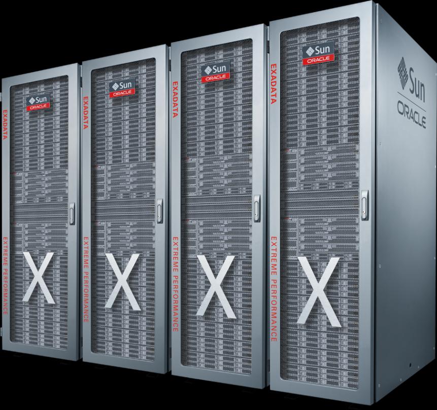 Database Machine teljes család Kiegészült az alacsonyabb