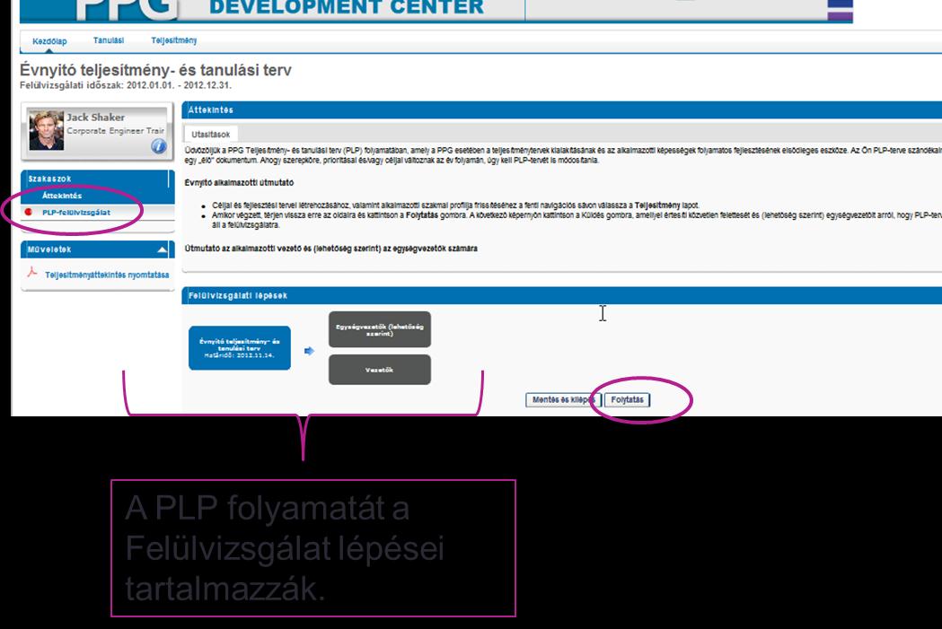 PLP ciklus: Év eleji feladat A feladat a Fejlesztési Központ honlapjának Feladatok pontjában lesz látható. Az utasítások a képernyő tetején jelennek meg.