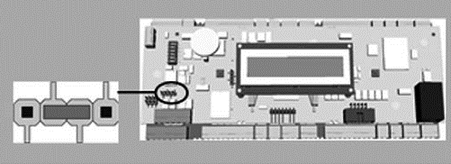 34 hu Telepítés Access Modular 4.9.1 RS-485 Kéteres csatlakozás Ábra 4.11: Áthidalók beállítása az RS-485 kéteres csatlakozásokhoz 4.9.2 RS-485 Négyeres csatlakozó Ábra 4.