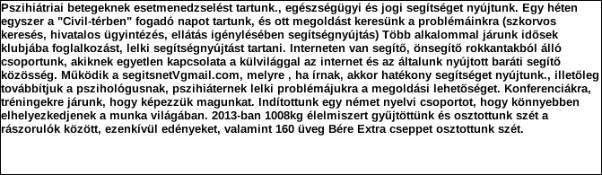 1. Szervezet azonosító adatai 1.1 Név 1.2 Székhely Irányítószám: 7 1 0 0 Település: Szekszárd Közterület neve: Alisca Közterület jellege: utca Házszám: Lépcsőház: Emelet: Ajtó: 12 2 9 1.