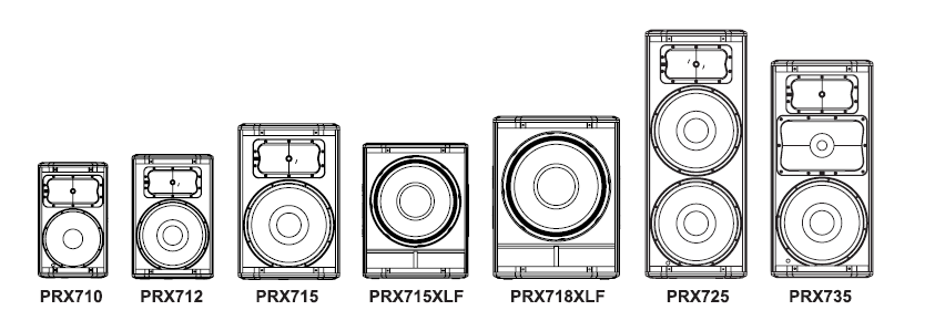 A PRX700 SOROZAT BEMUTATÁSA Köszönjük hogy a JBL PRX700 aktív sorozatát választotta!