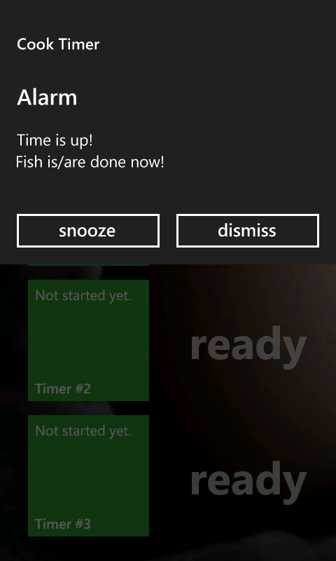 Find( item.title ); if ( reminder!= null && reminder.isscheduled == false ) ScheduledActionService.Remove( reminder.name ); Az 5-8. ábra az alkalmazást mutatja be működés közben.